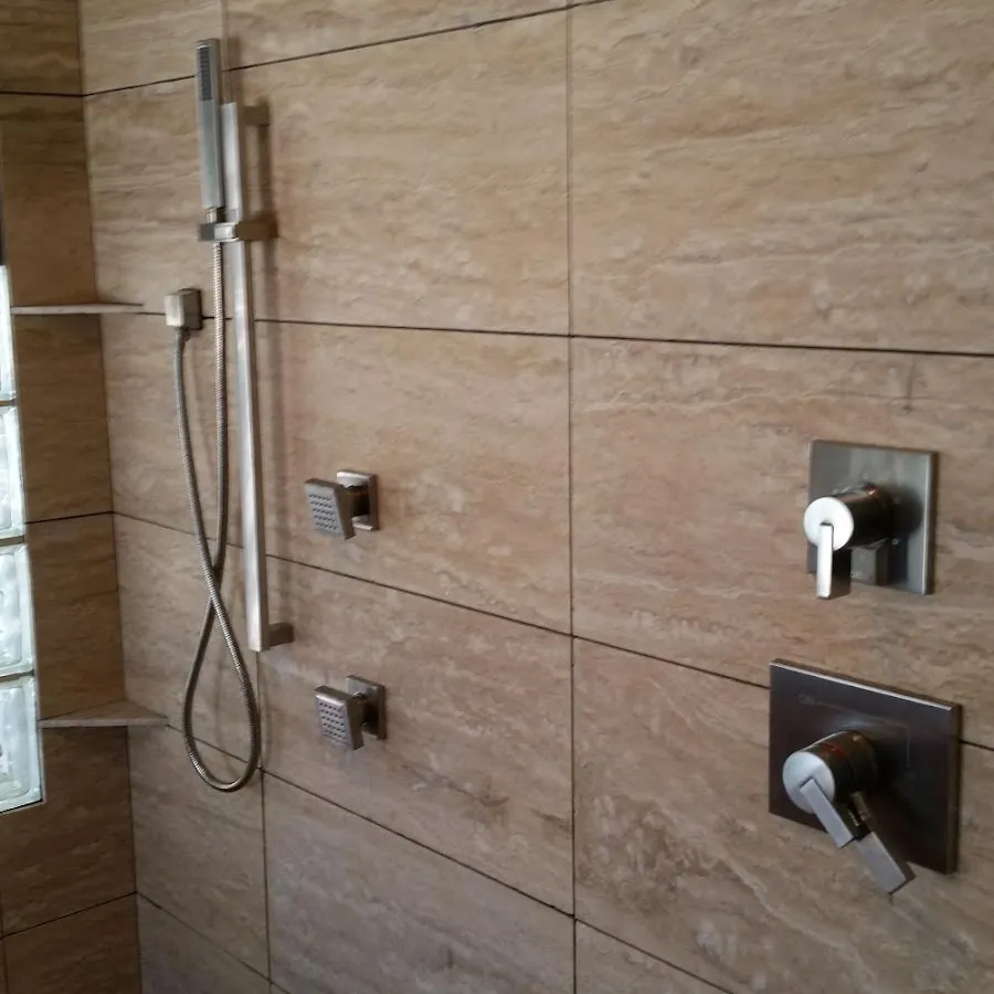 Shower fixture installation for Water Heater Replacement in Crandall